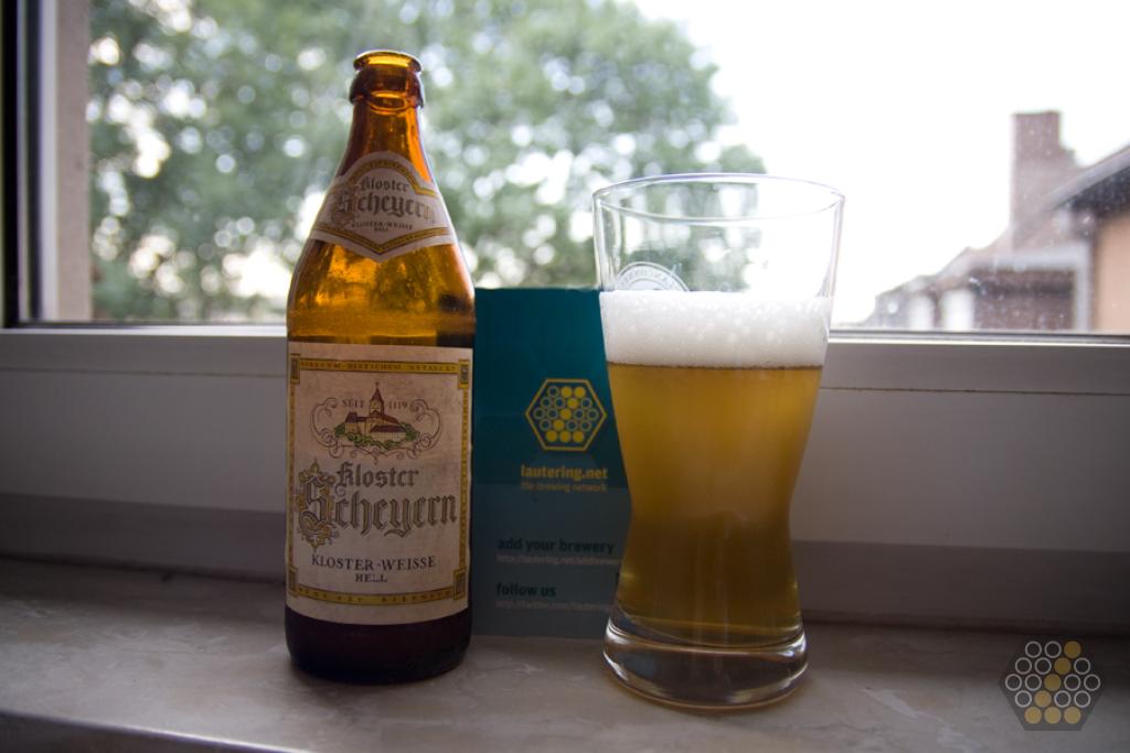 Kloster Scheyern Helle Weisse - another Baverian wheat beer
